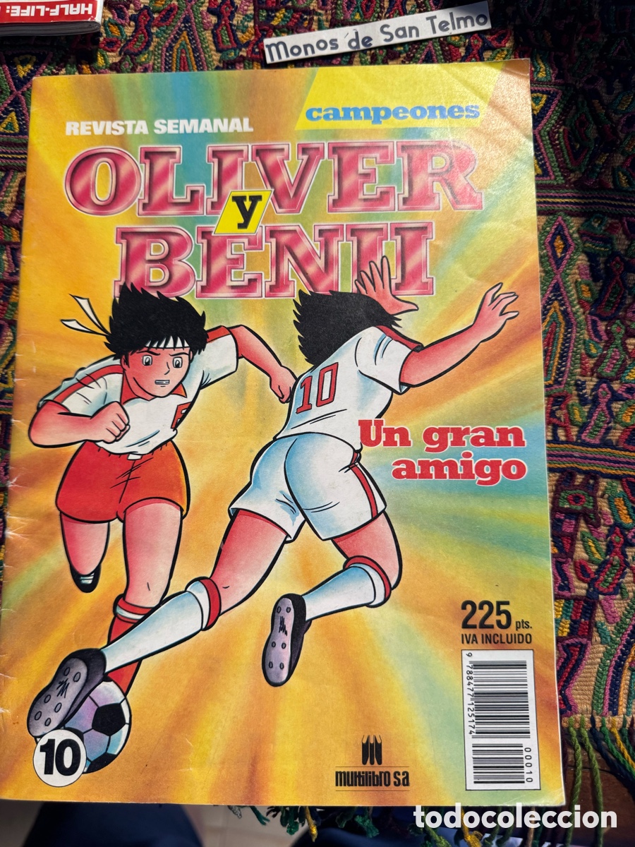 Libros: Revista Campeones c&oacute;mic Oliver y Benji