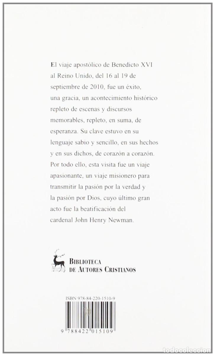 Libros: Discursos en el Reino Unido - Benedicto XVI - Foto 2