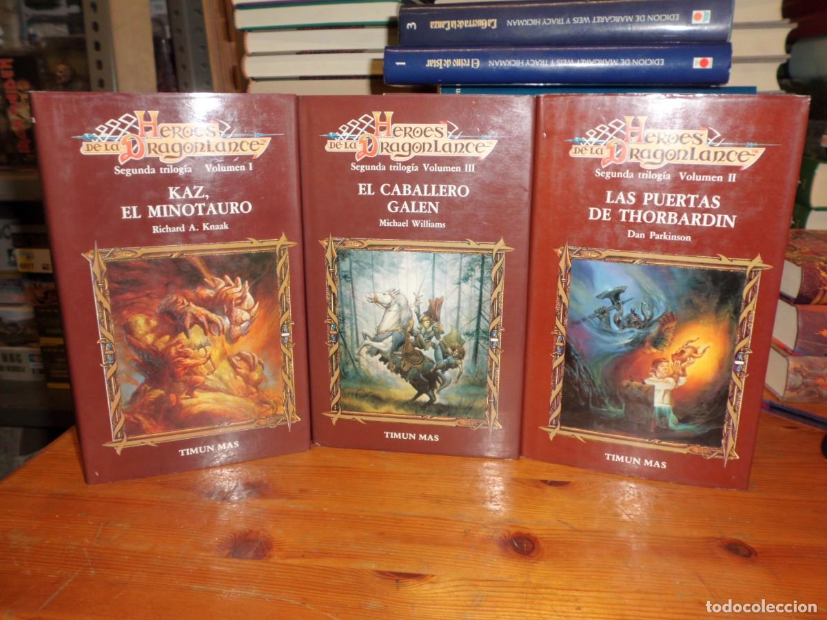 Libros: HEROES DE LA DRAGONLANCE 1-2-3 MARGARET WEIS Y TRACY HICKMAN