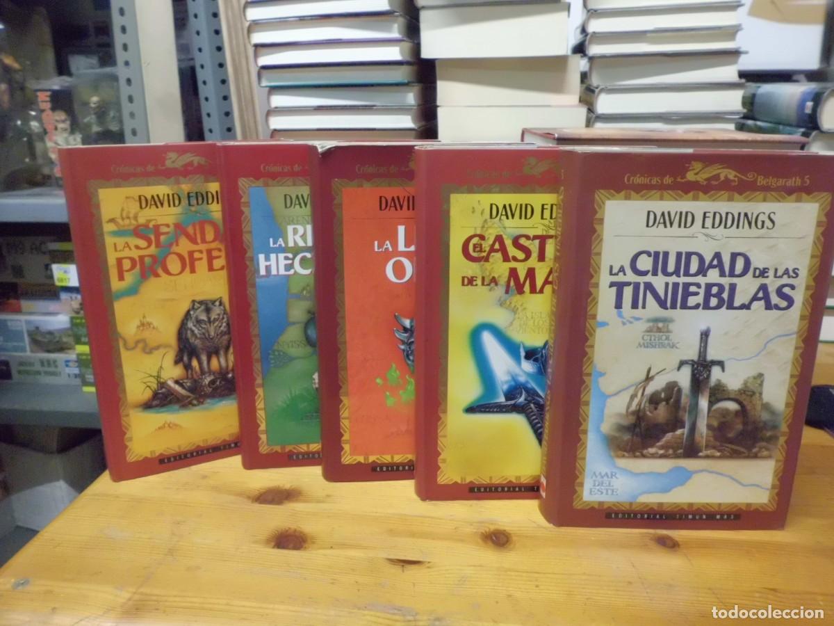 Libros: CRONICAS DE BELGRATH DAVID EDDINGS 5 TOMOS - Foto 1