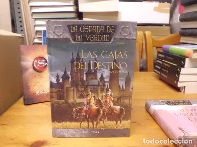Libros: LAS CAJAS DEL DESTINO LA ESPADA DE LA VERDAD TERRY GOODKIND