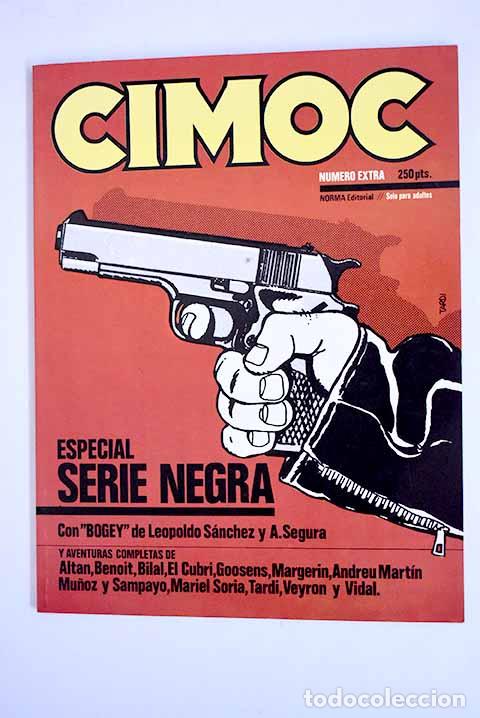 Libros: Cimoc, n&ordm; extra: especial serie negra