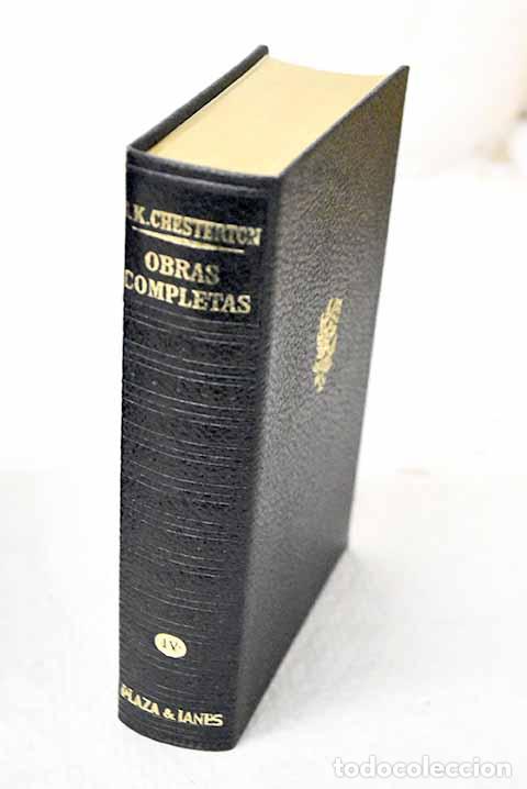 B&uuml;cher: Obras completas, tomo IV.- Chesterton, G. K.