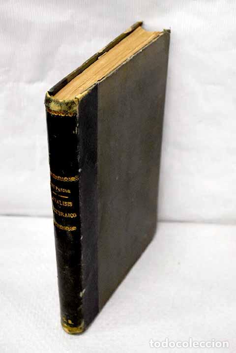 books: Elementos de an&aacute;lisis algebraico.- Rey Pastor, Julio