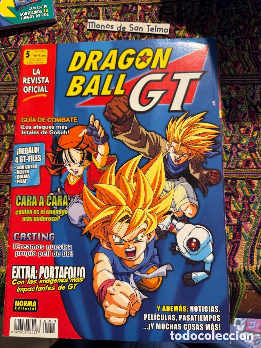 Libros: Revista Dragon Ball GT Bola de drag&oacute;n