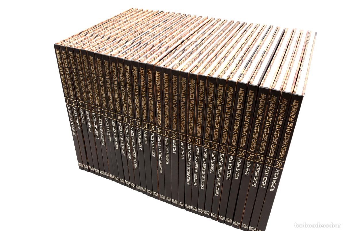 Libros: Arqueolog&iacute;a de las ciudades perdidas - SALVAT - COMPLETA - 30 tomos