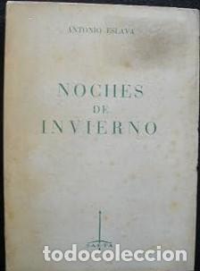 Libros: NOCHES DE INVIERNO - ANTONIO DE ESLAVA.