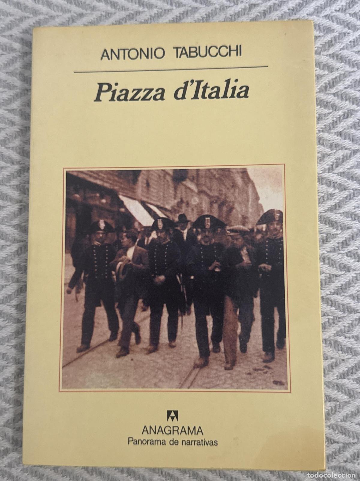 Libros: Piazza d'Italia - Antonio Tabucchi