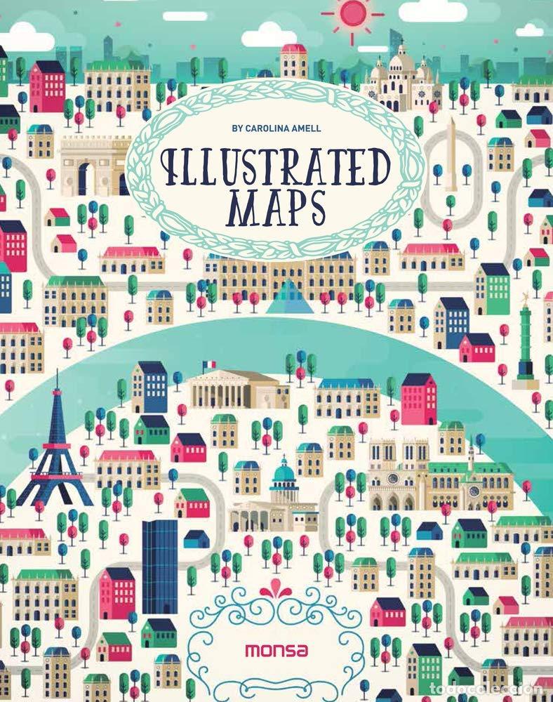 Libros: Illustrated Maps (SIN COLECCION) - Foto 1