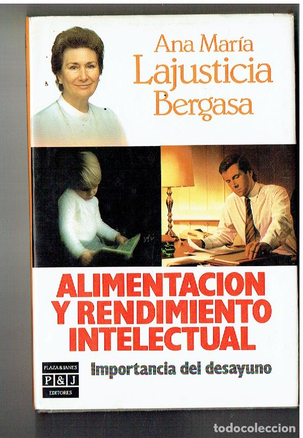 Livros em segunda m&atilde;o: ANA MAR&Iacute;A LAJUSTICIA BERGASA. ALIMENTACI&Oacute;N Y RENDIMIENTO INTELECTUAL IMPORTANCIA DEL DESAYUNO.Z/.32