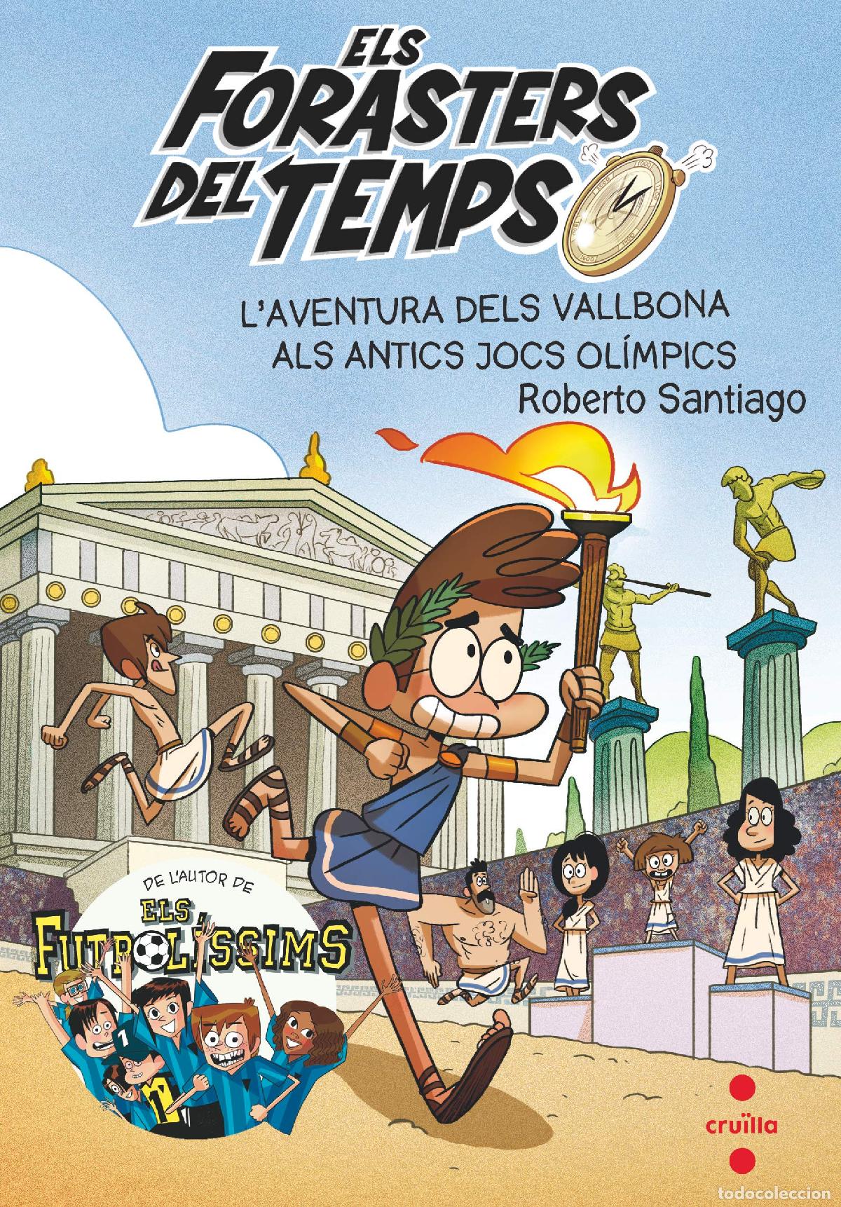 Libros: Els Forasters del temps 8: L'aventura dels Vallbona als antics jocs ol&iacute;mpics