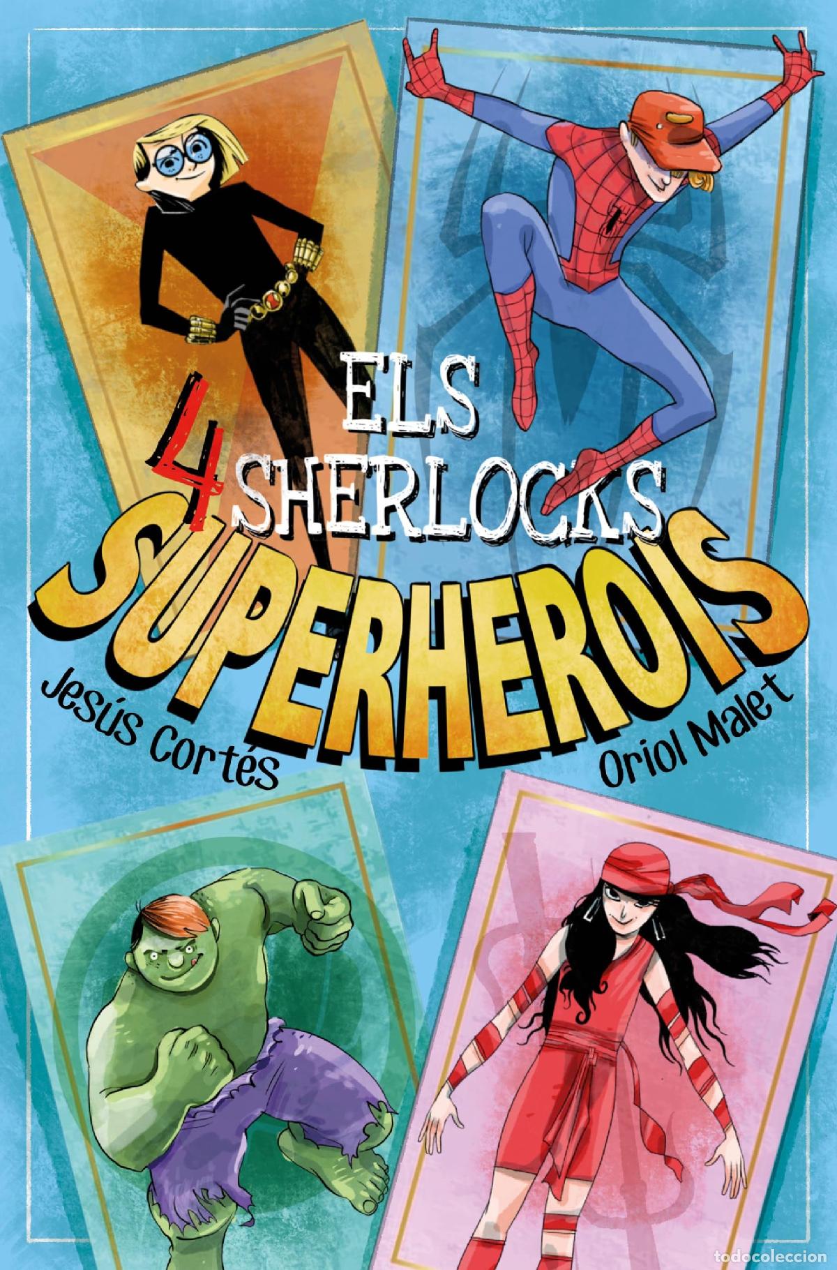 Libros: Superherois (Els 4 Sherlocks) - Foto 1