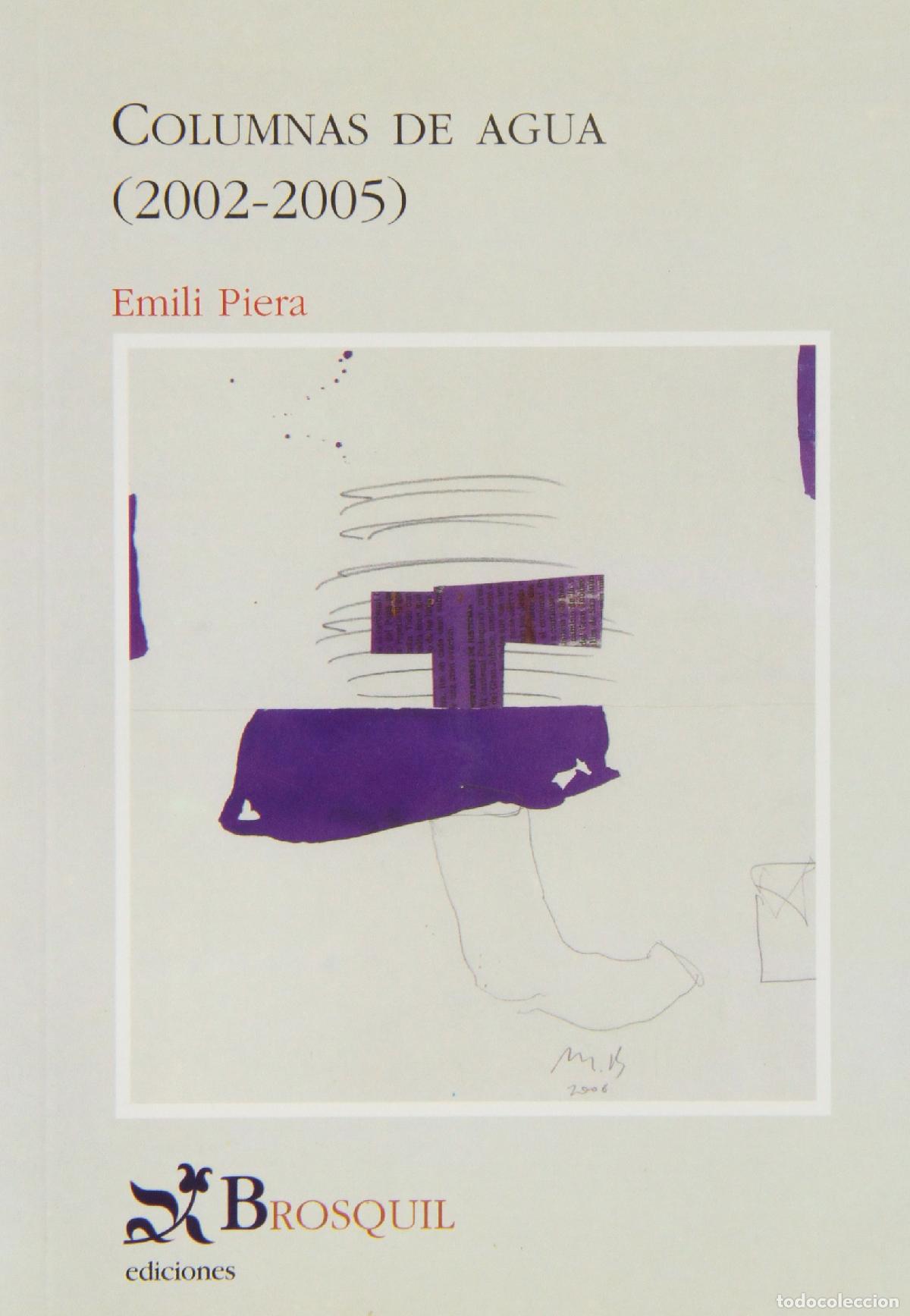 Libros: Columnas de agua (2002-2005) (Camin&agrave;s) - Foto 1