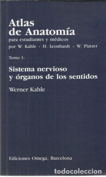 Libros: Atlas de Anatom&iacute;a, Vol. 3: Sistema nervioso y &oacute;rganos de los sentidos- 9788428208284