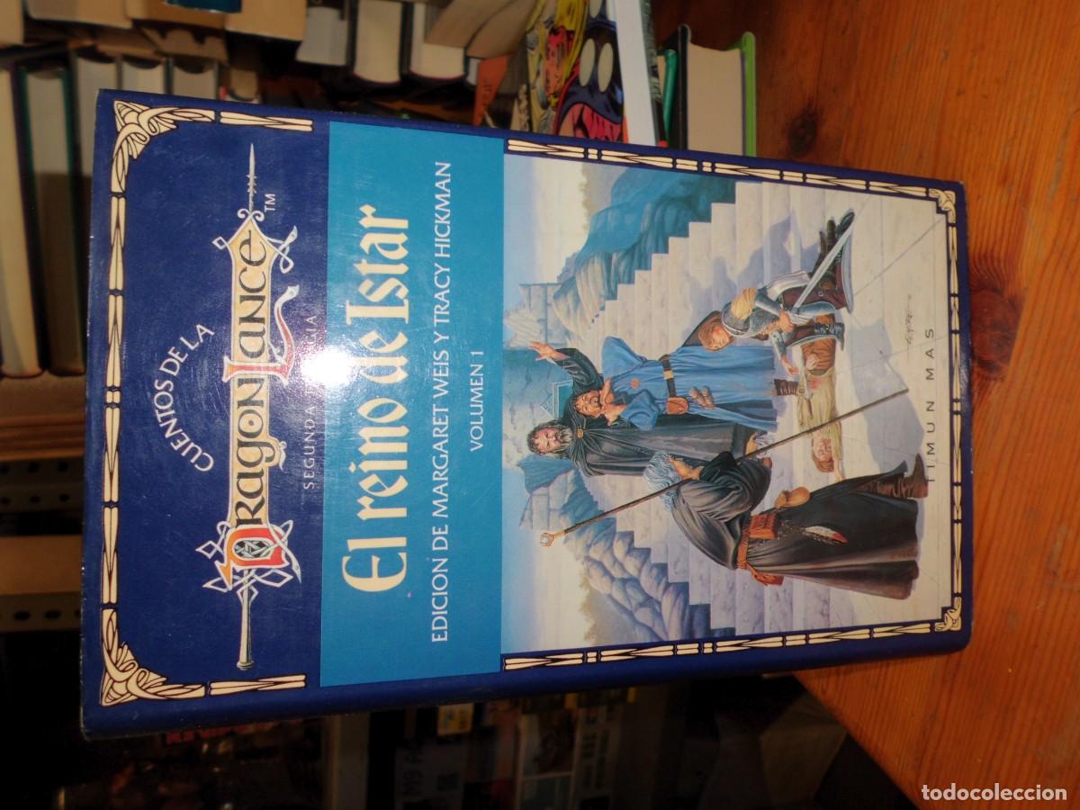 Libri di seconda mano: EL REINO DE ISTAR CUENTOS DE LA DRAGONLANCE SEGUNDA TRIOLOGIA MARGARET WEIS Y TRACY HICKMAN
