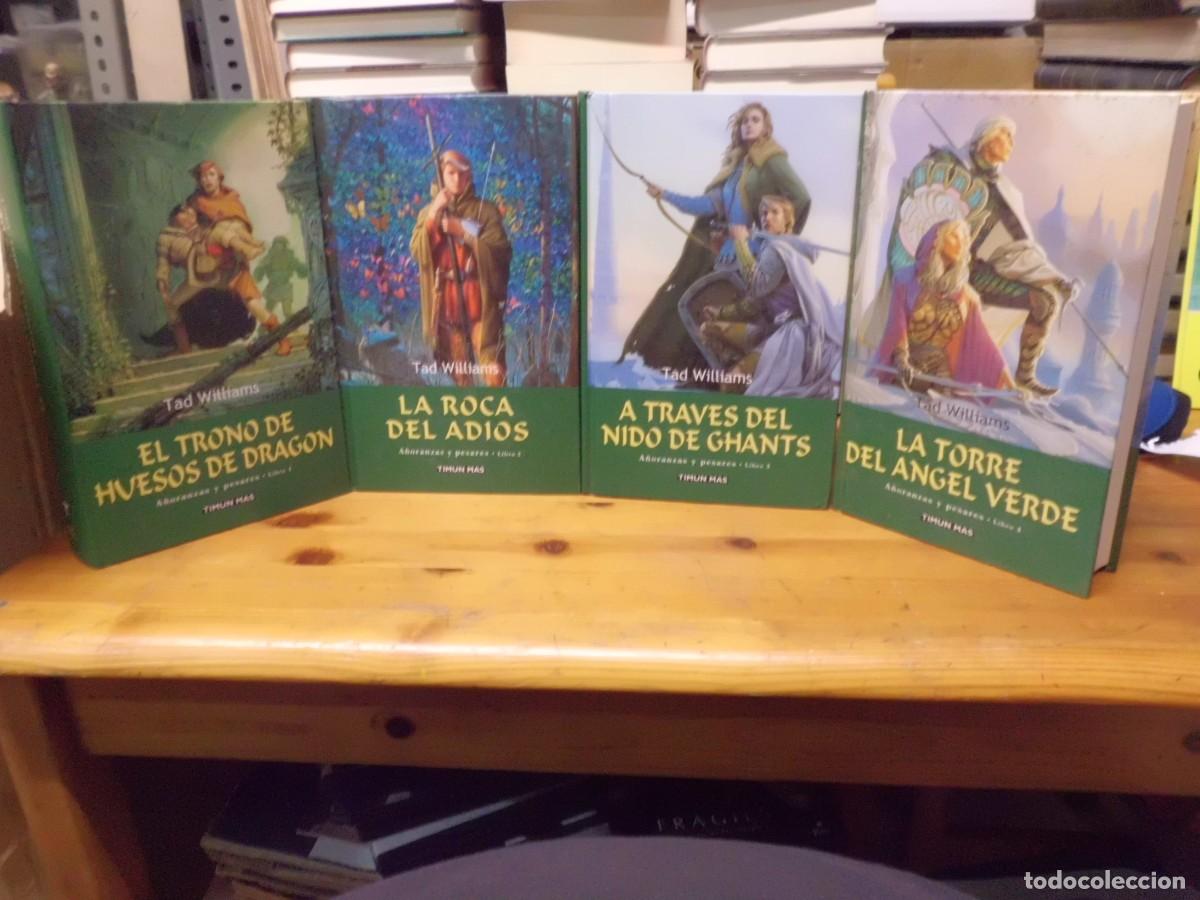 Libros: A&Ntilde;ORANZAS Y PESARES TAD WILLIAMS 4 TOMOS
