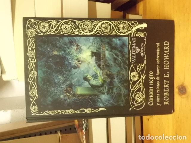 Libros: CANAAN NEGRO Y OTROS RELATOS DE HORROR SOBRENATURAL robert e. howard