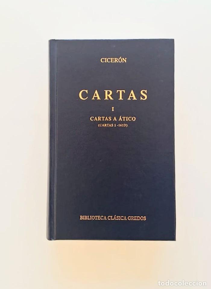 Libros: Cartas I, Cartas a &Aacute;tico, Ciceron, Biblioteca cl&aacute;sica Gredos