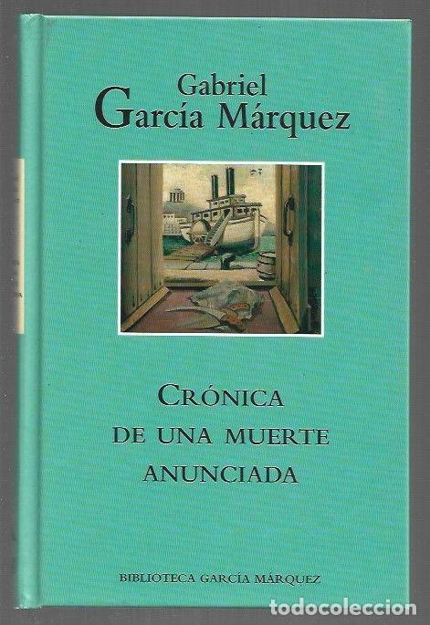 Livros em segunda m&atilde;o: CRONICA DE UNA MUERTE ANUNCIADA - GARCIA MARQUEZ, GABRIEL