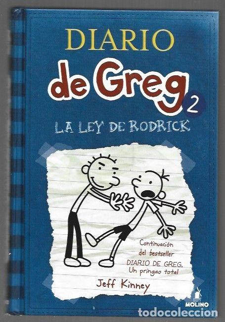 Livros em segunda m&atilde;o: DIARIO DE GREG 2: LA LEY DE RODRICK - KINNEY, JEFF