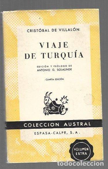Livros em segunda m&atilde;o: VIAJE DE TURQUIA - VILLALON, CRISTOBAL DE