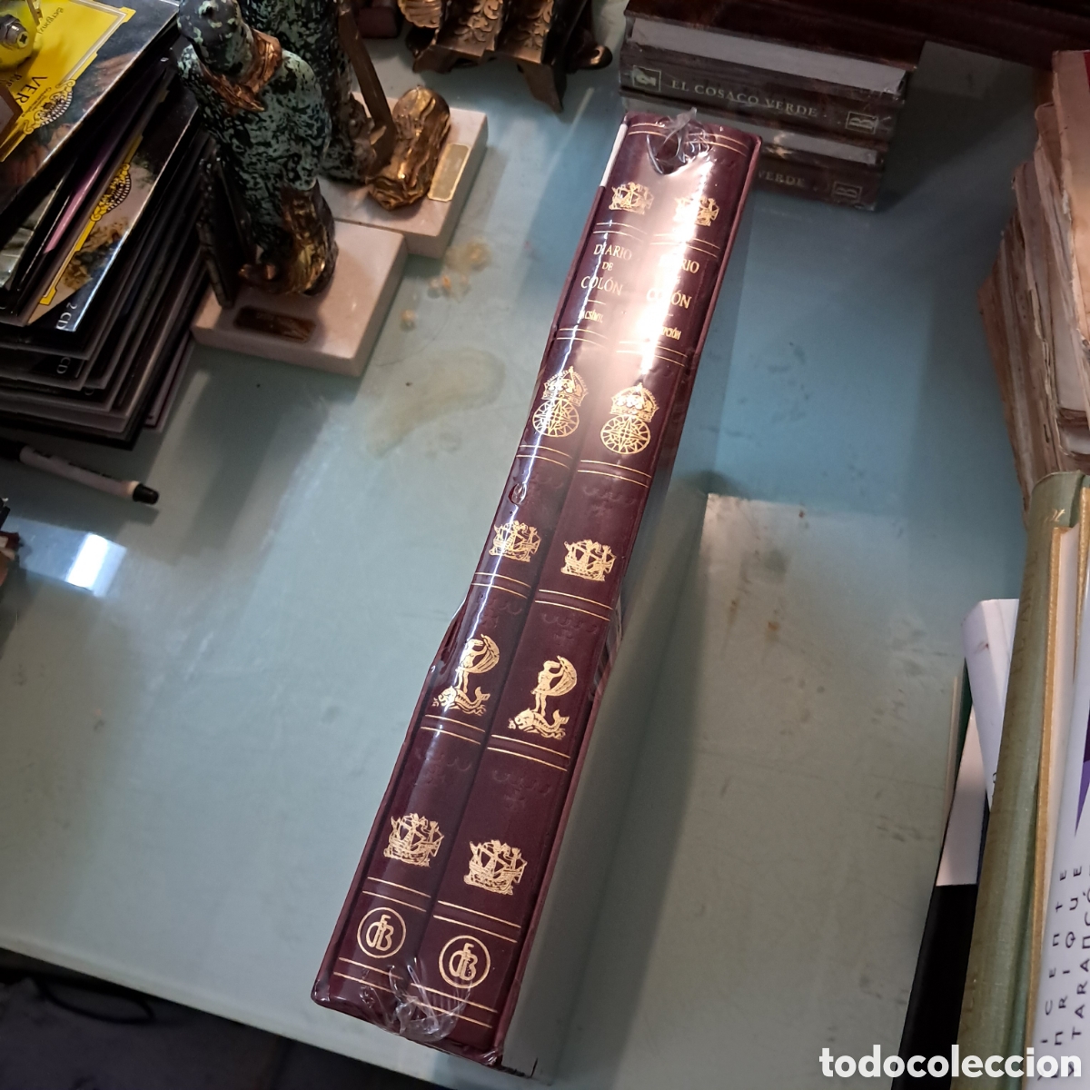 Libros: Diario de Colon, Facs&iacute;mil,Primera navegaci&oacute;n, Fray Bartolome de las casas,, Ed Blazquez