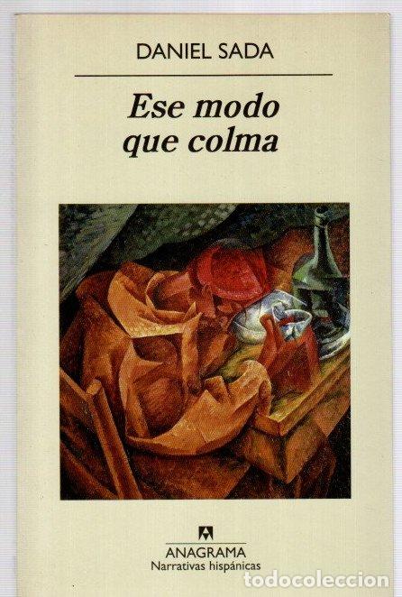 books: Ese modo que colma - Sada, Daniel