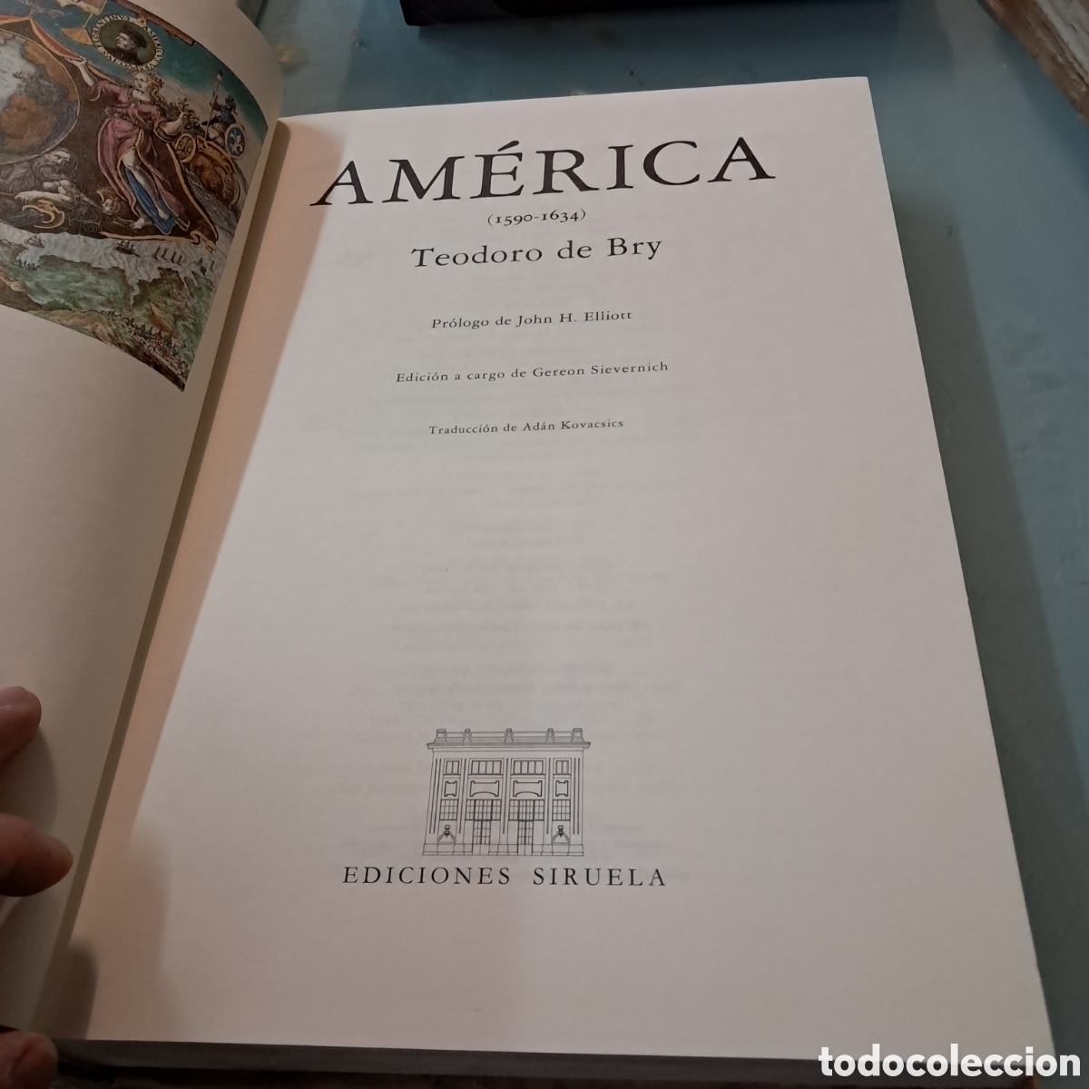 Libros: Am&eacute;rica Teodoro de Bry, Eliot, Siruela - Foto 2