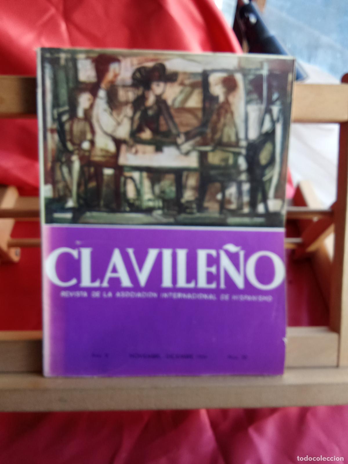 Libros: Clavile&ntilde;o, revista de la asociacion internacional de hispanismo N&ordm; 30, abril 1954 REV.1303