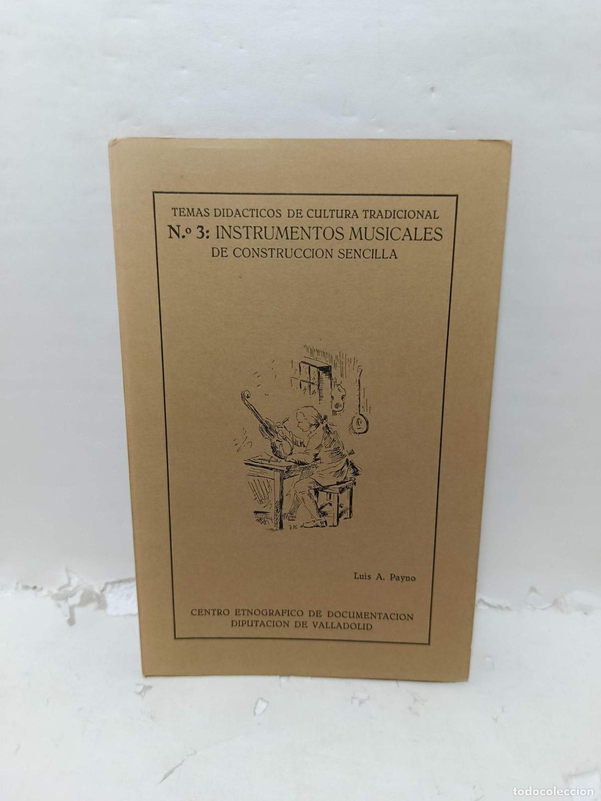 Libri di seconda mano: TEMAS DID&Aacute;CTICOS DE CULTURA TRADICIONAL. N&ordm; 3: Instrumentos musicales de construcci&oacute;n sencilla - Lui