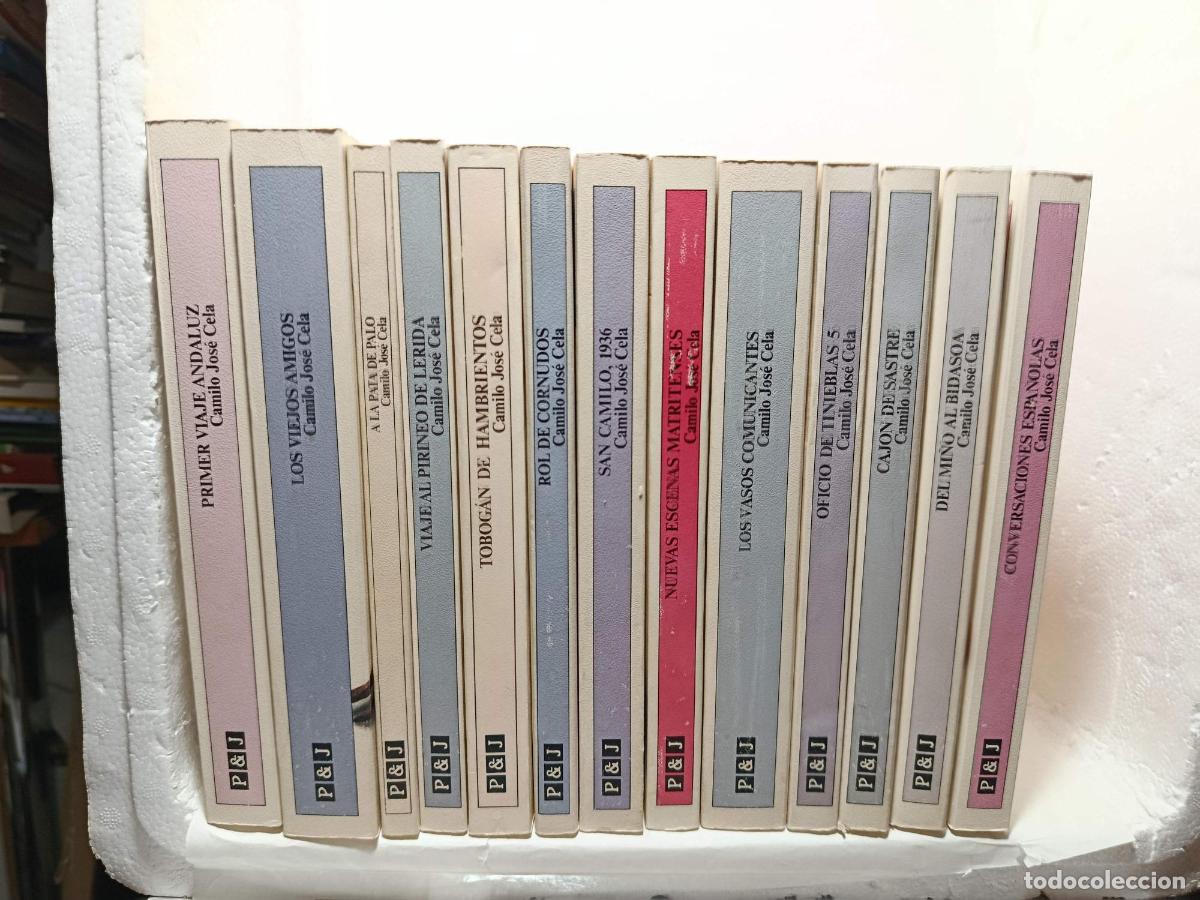 Libros: COLECCI&Oacute;N de 13 libros de Camilo Jos&eacute; Cela - Camilo Jos&eacute; Cela