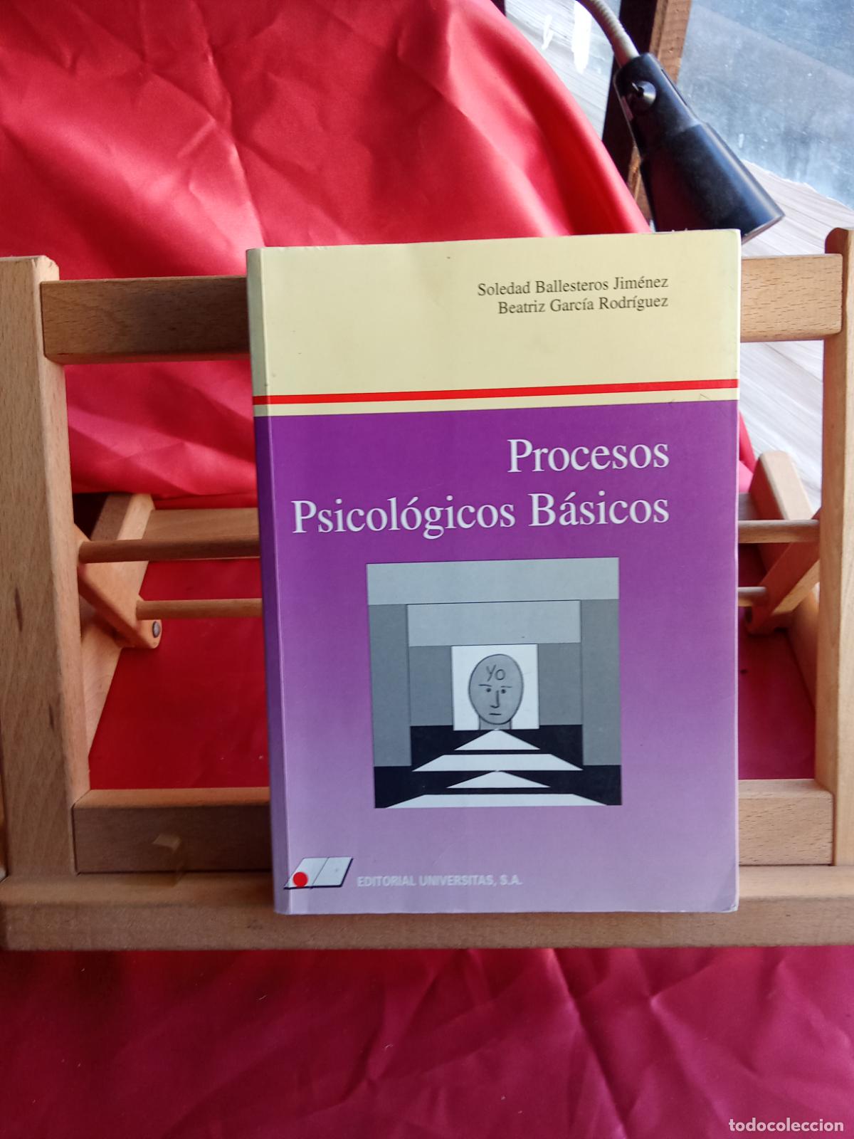 Libros: Procesos psigol&oacute;gicos b&aacute;sicos. Soledad Ballesteros Jim&eacute;nez L.7539-1907 - Foto 1