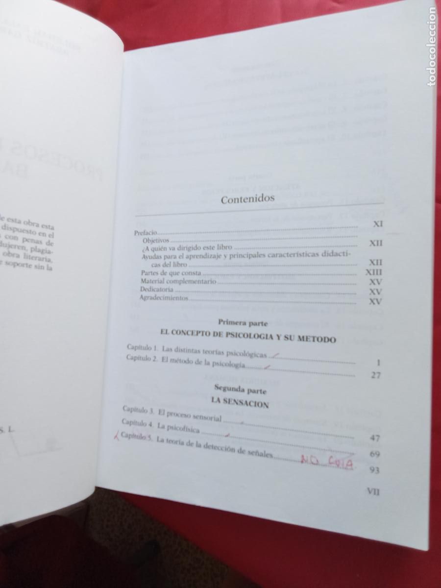 Libros: Procesos psigol&oacute;gicos b&aacute;sicos. Soledad Ballesteros Jim&eacute;nez L.7539-1907 - Foto 3