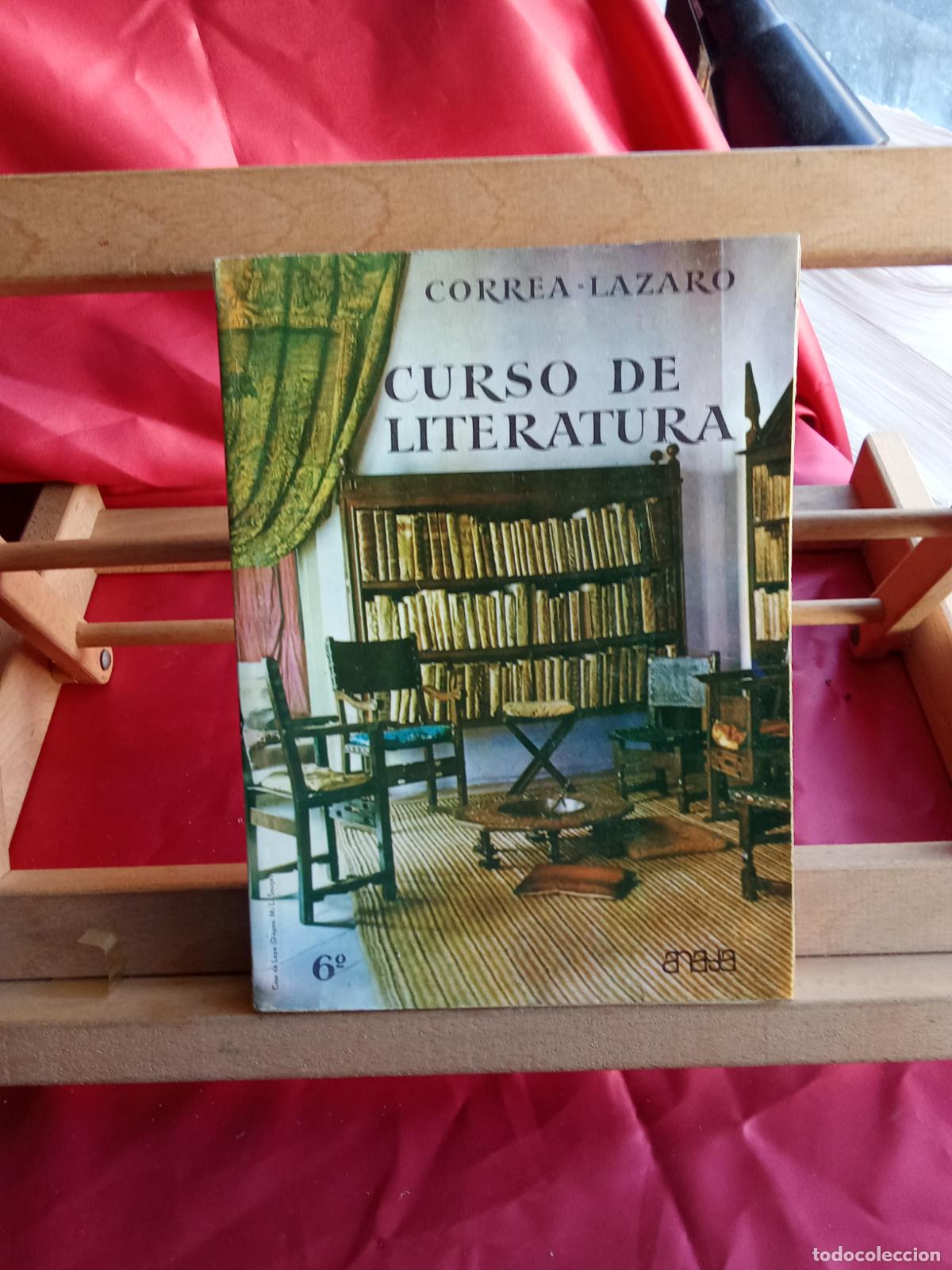 Libros: Curso de literatura. Correa-Lazaro L.7539-1909