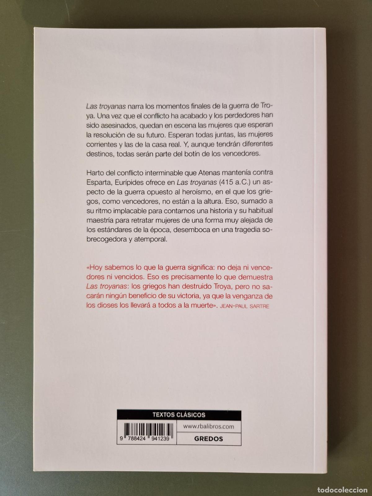 Libros: Las troyanas - Eur&iacute;pides - Foto 3