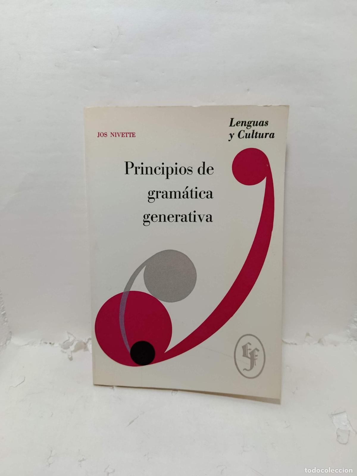 books: PRINCIPIOS DE GRAM&Aacute;TICA GENERATIVA - Jos Nivette
