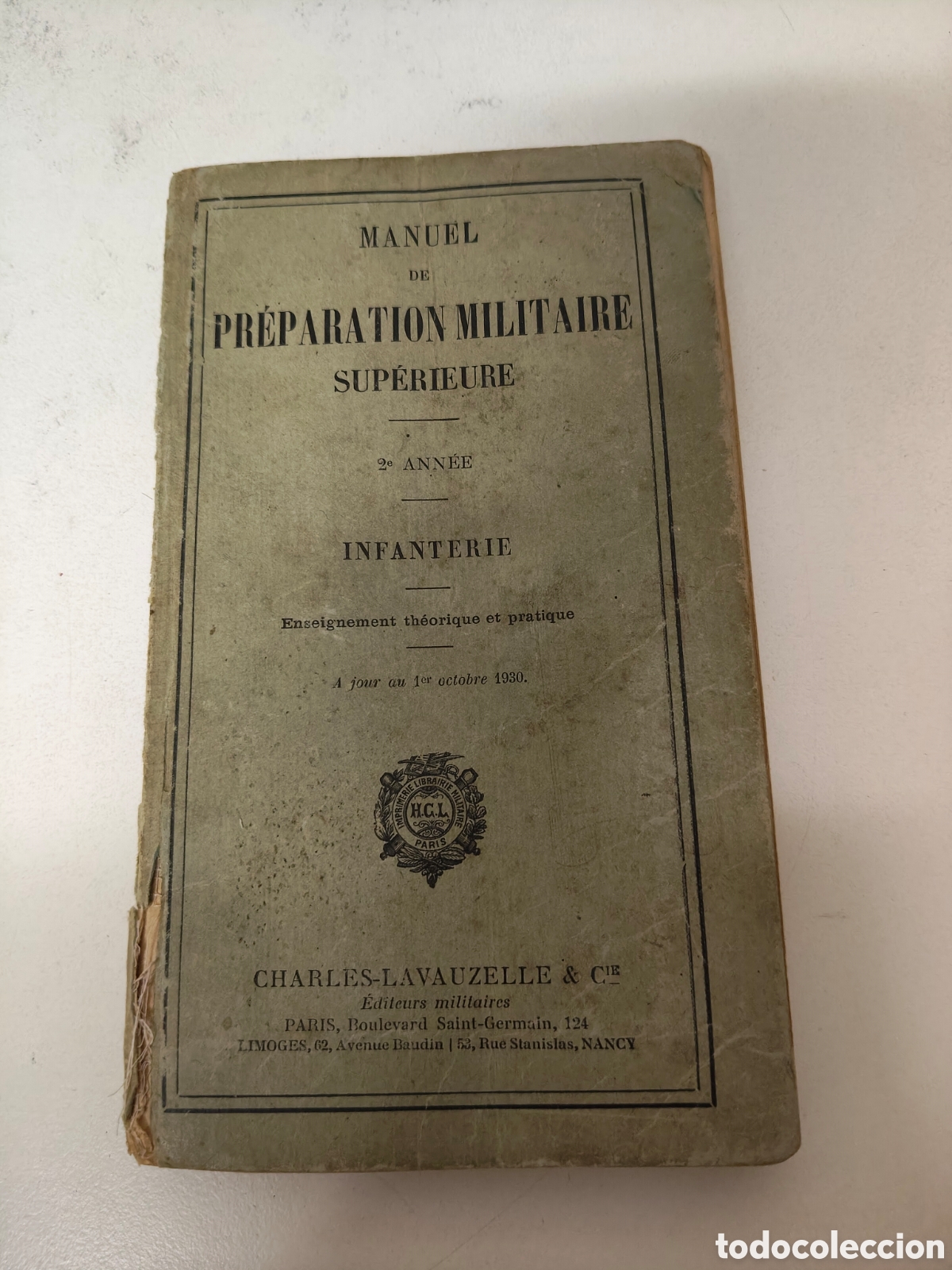 Libros: Manuel de preparation militaire superieure Infanterie