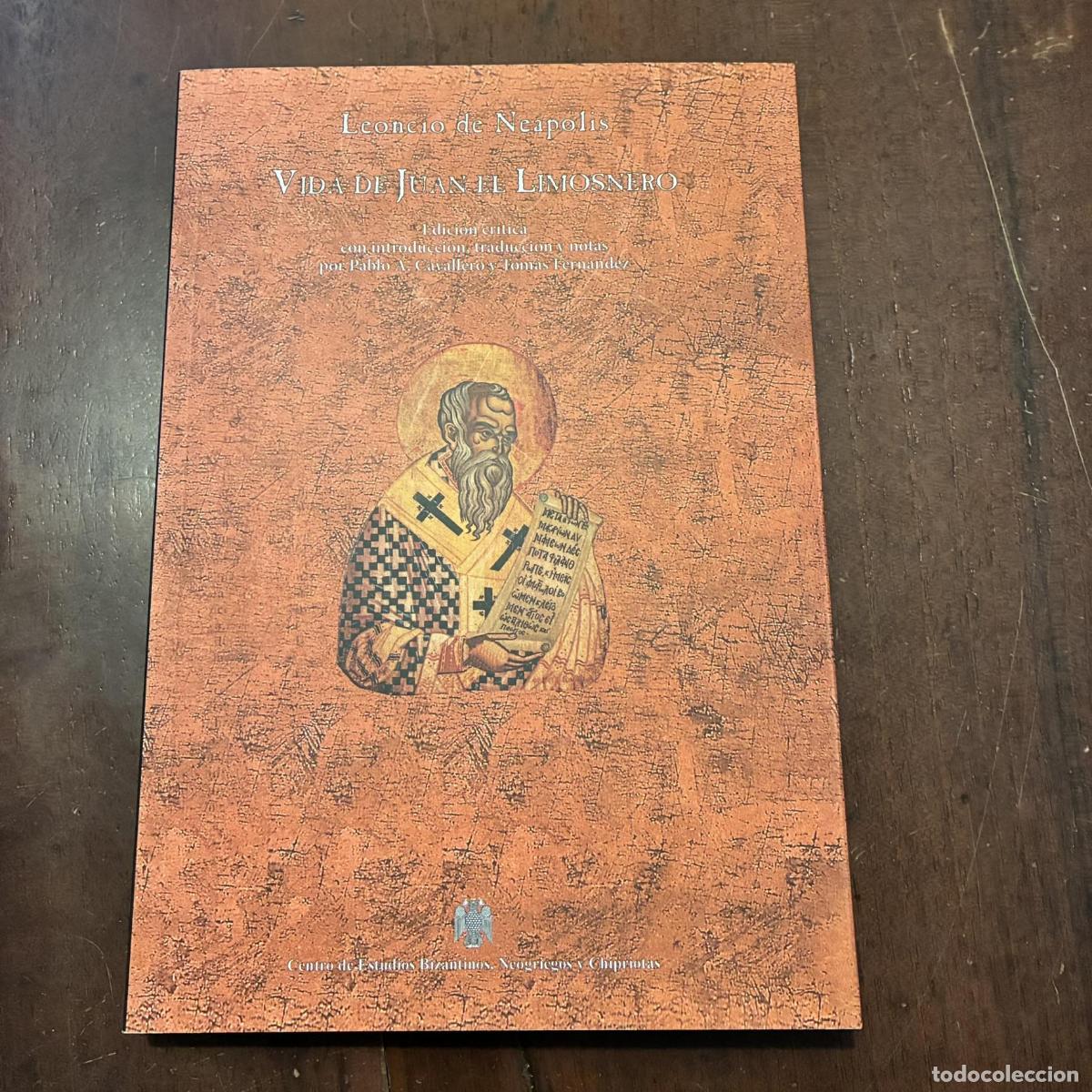 Libros: Vida de Juan el Limosnero - Leoncio de Neapolis
