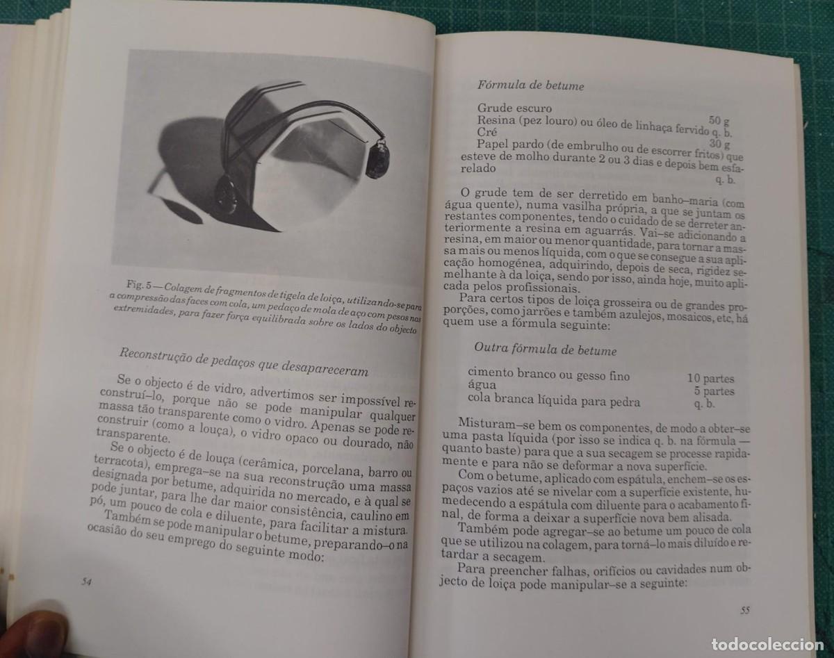 Libros: LEMOS. (Policarpo) - COMO RESTAURAR OBJECTOS DE ARTE. - Foto 2
