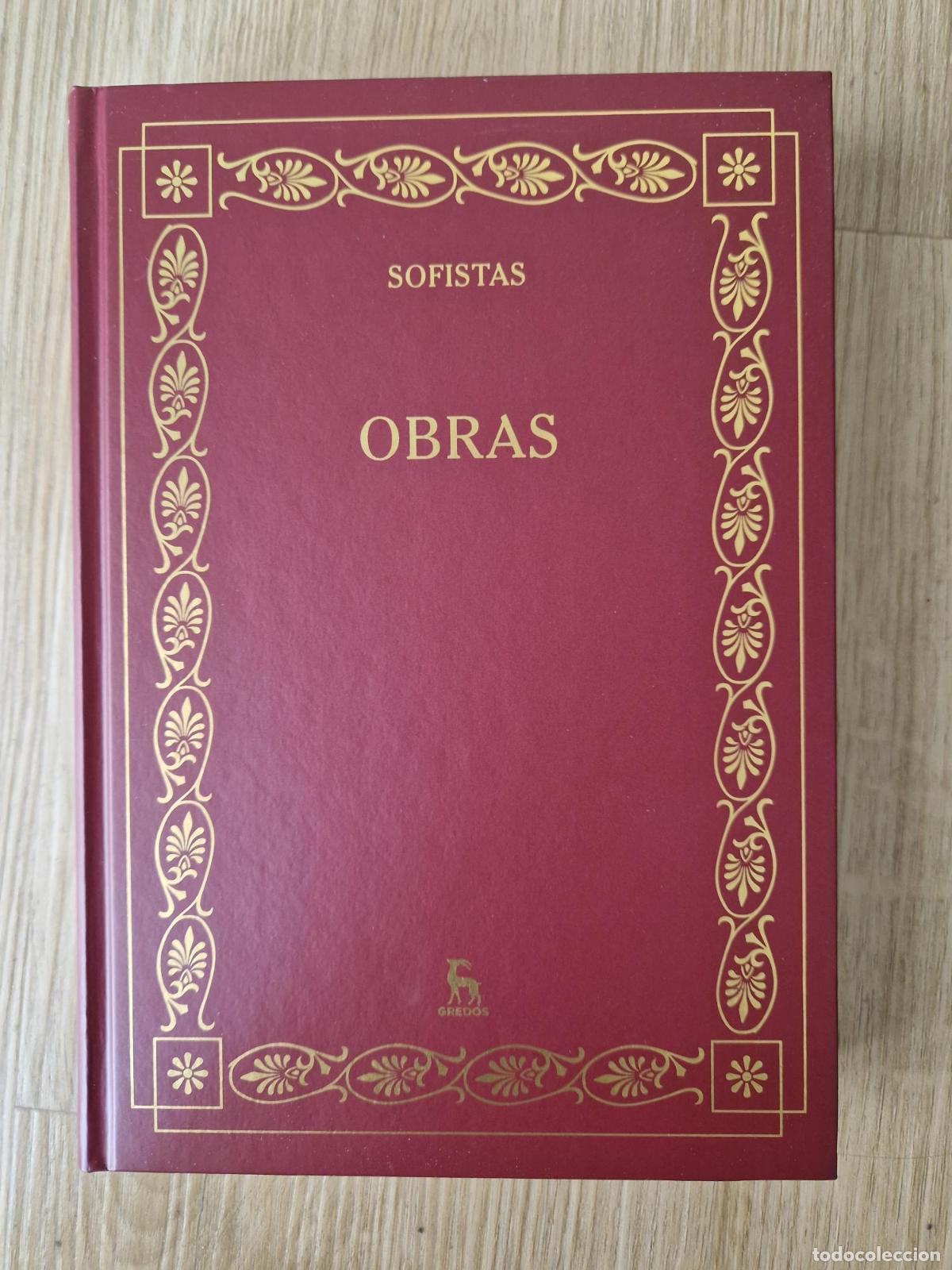 Livres: Obras (Gredos) - Sofistas