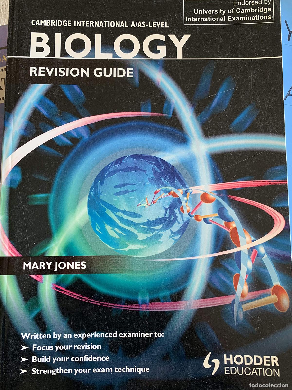 books: Cambridge International A/AS-Level Biology Revision Guide