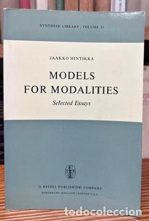 Libros: MODELS FOR MODALITIES. Selected Essays - HINTIKKA, Jaakko