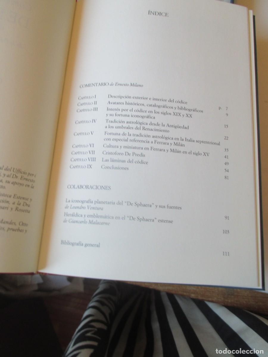 Libros: B. ESTENSE MODENA De Sphaera ( facsimil , 2 tomos) W41165 - Foto 9