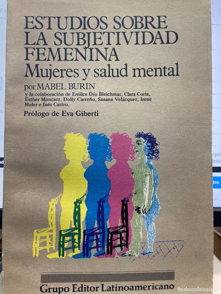 Libros: Estudios sobre la subjetividad femenina: Mujeres y salud mental - Burin, Mabel y vv.aa.