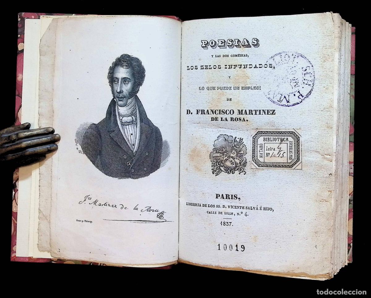 Libros: POES&Iacute;AS Y LAS DOS COMEDIAS, LOS ZELOS INFUNDADOS Y LO QUE PUEDE UN EMPLEO! - MARTINEZ DE LA ROSA, Fr