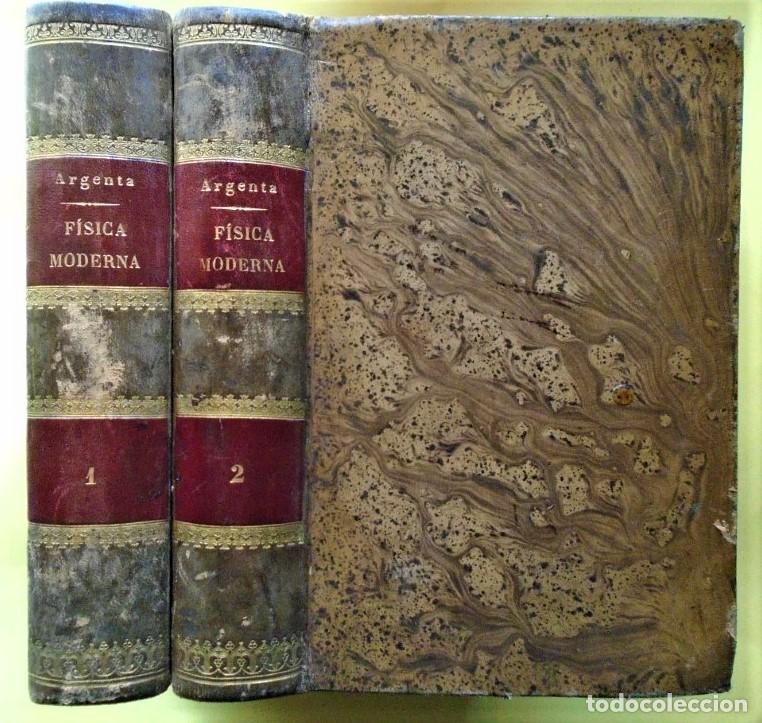 Libri di seconda mano: Tratado de F&iacute;sica Moderna por Vicente Mart&iacute;n de Argenta. Compendio de Qu&iacute;mica ... por Jos&eacute; Mart&iacute;nez