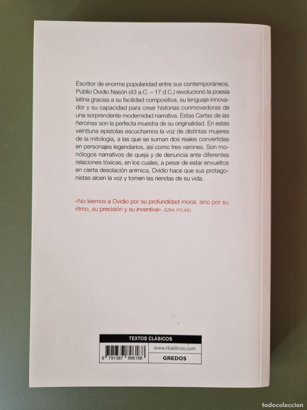 Libros: Cartas de las hero&iacute;nas - Ovidio - Foto 3
