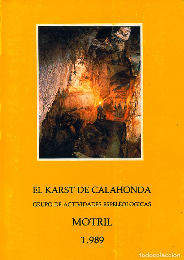 Libros: EL KARST DE CALAHONDA (GRANADA) CATALO DE CAVIDADES - ESPELEOLOGIA