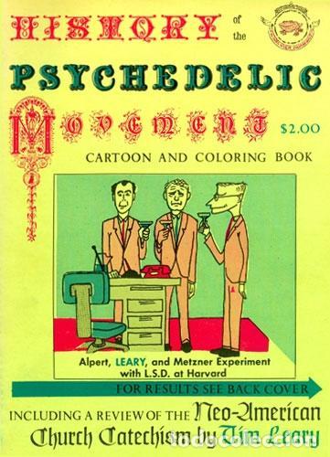 Libri di seconda mano: LEARY, Timothy. - History of the Psychedelic. Cartoon + coloring book.