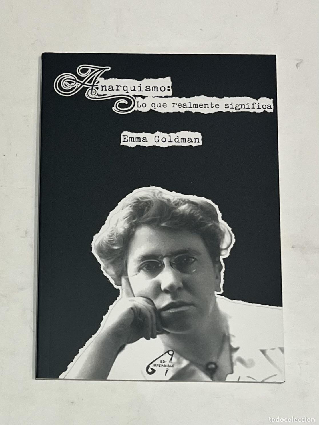Libri di seconda mano: GOLDMAN, Emma. - Anarquismo: lo que realmente significa.